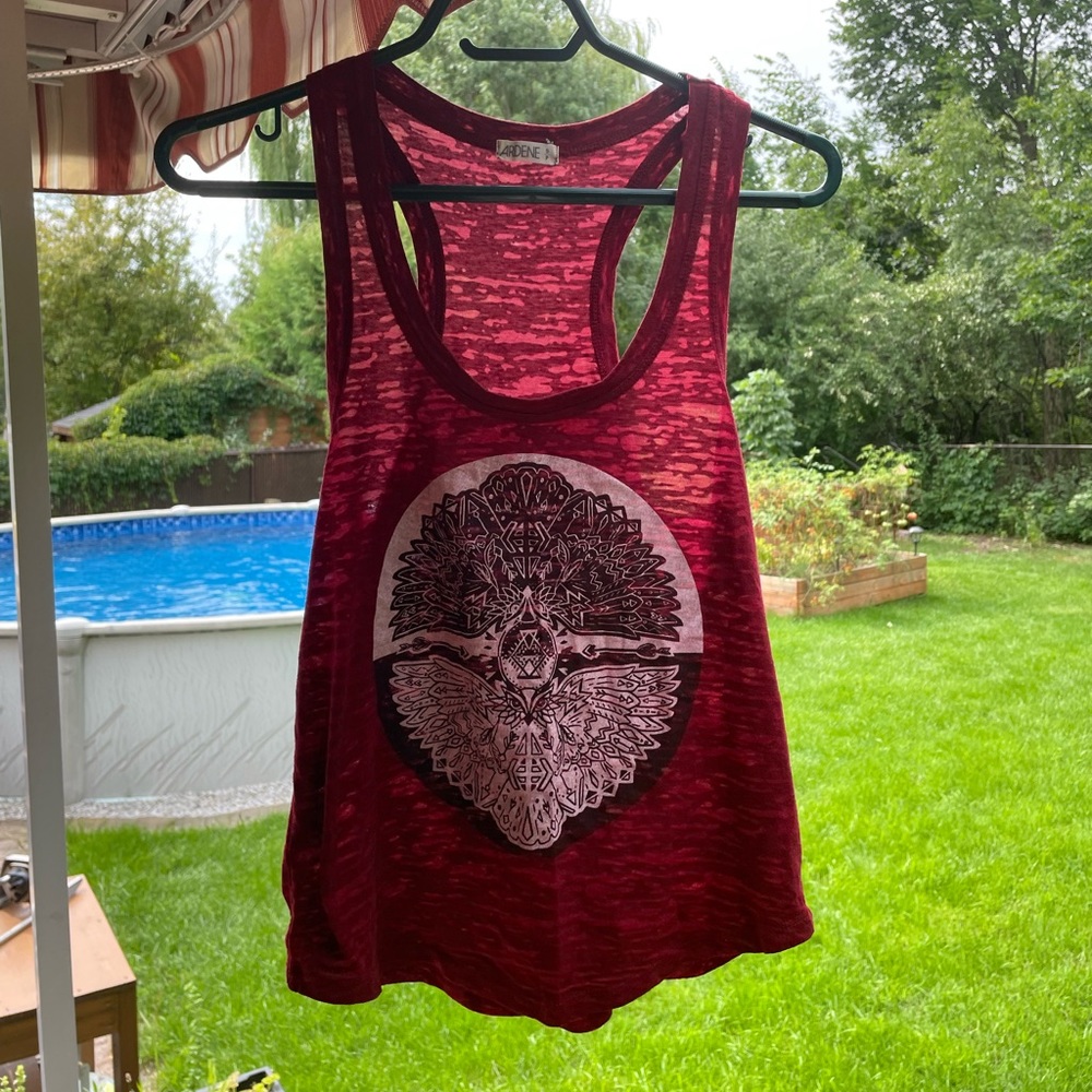 Red camisole from Ardene